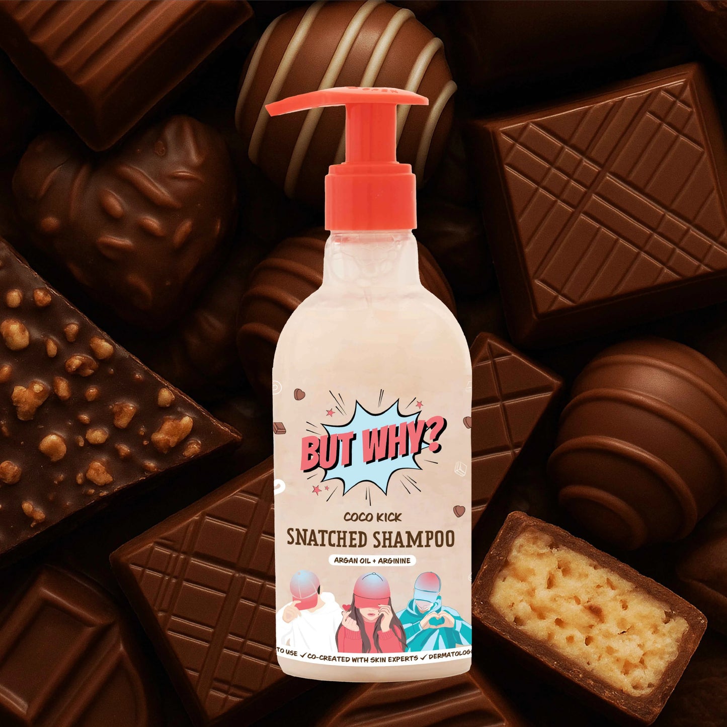 Kids CocoKick Hair Detangling Shampoo with Moringa & Argan Oil