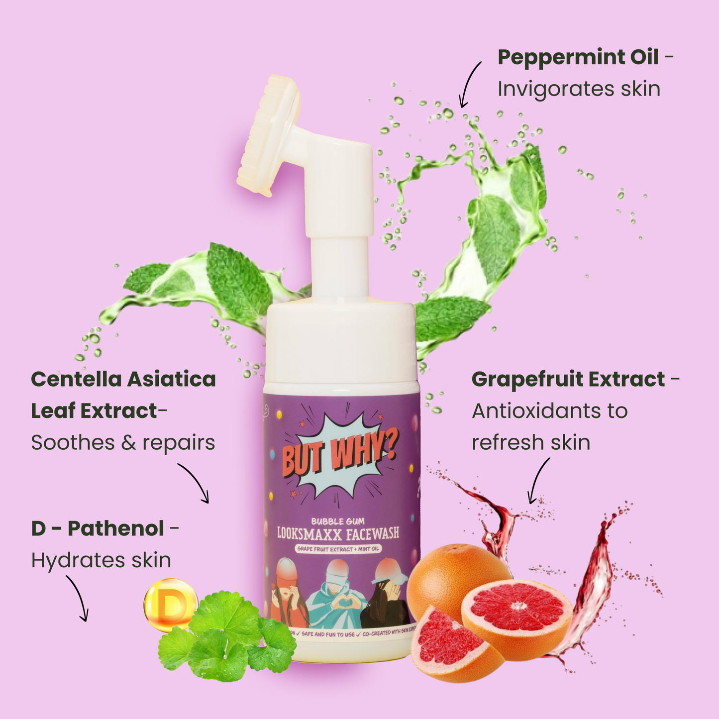 Facewash Duo - Lemon Pop + Bubble Gum Facewash