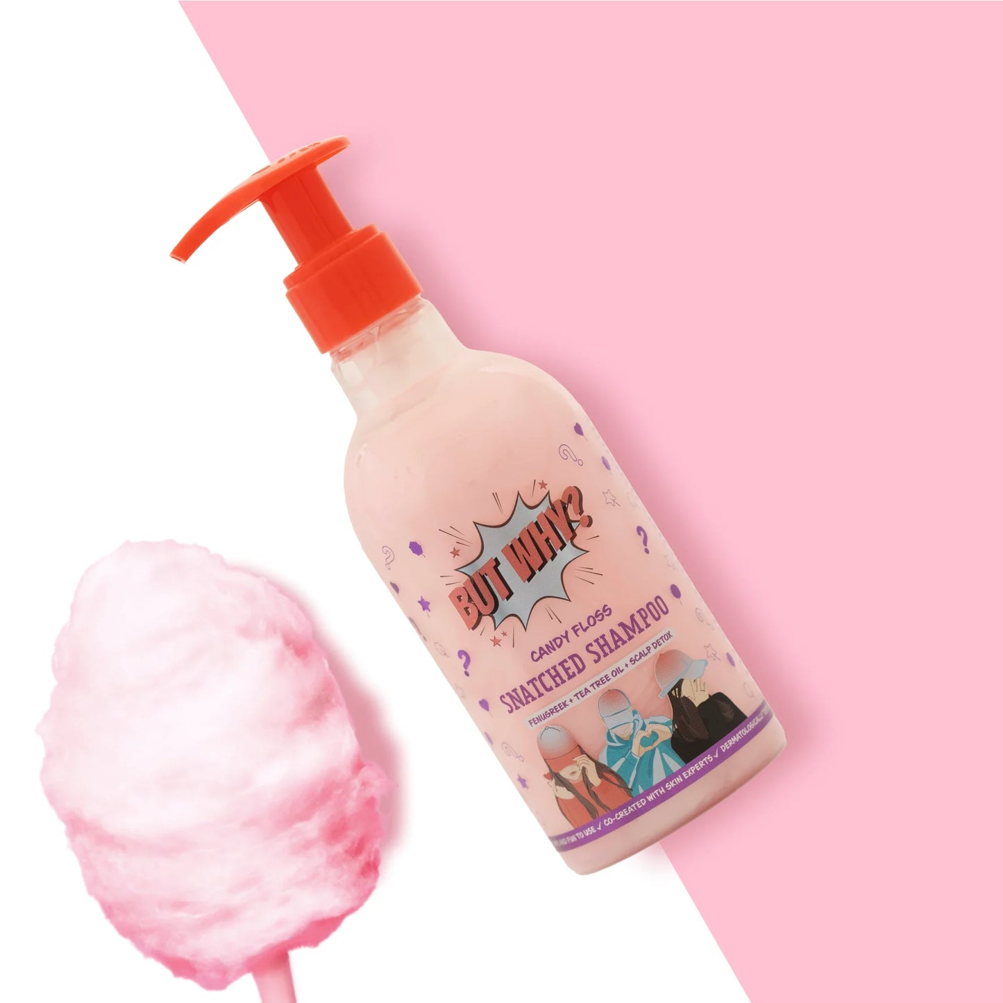 Candy Floss Snatched Shampoo with Dandruff Control