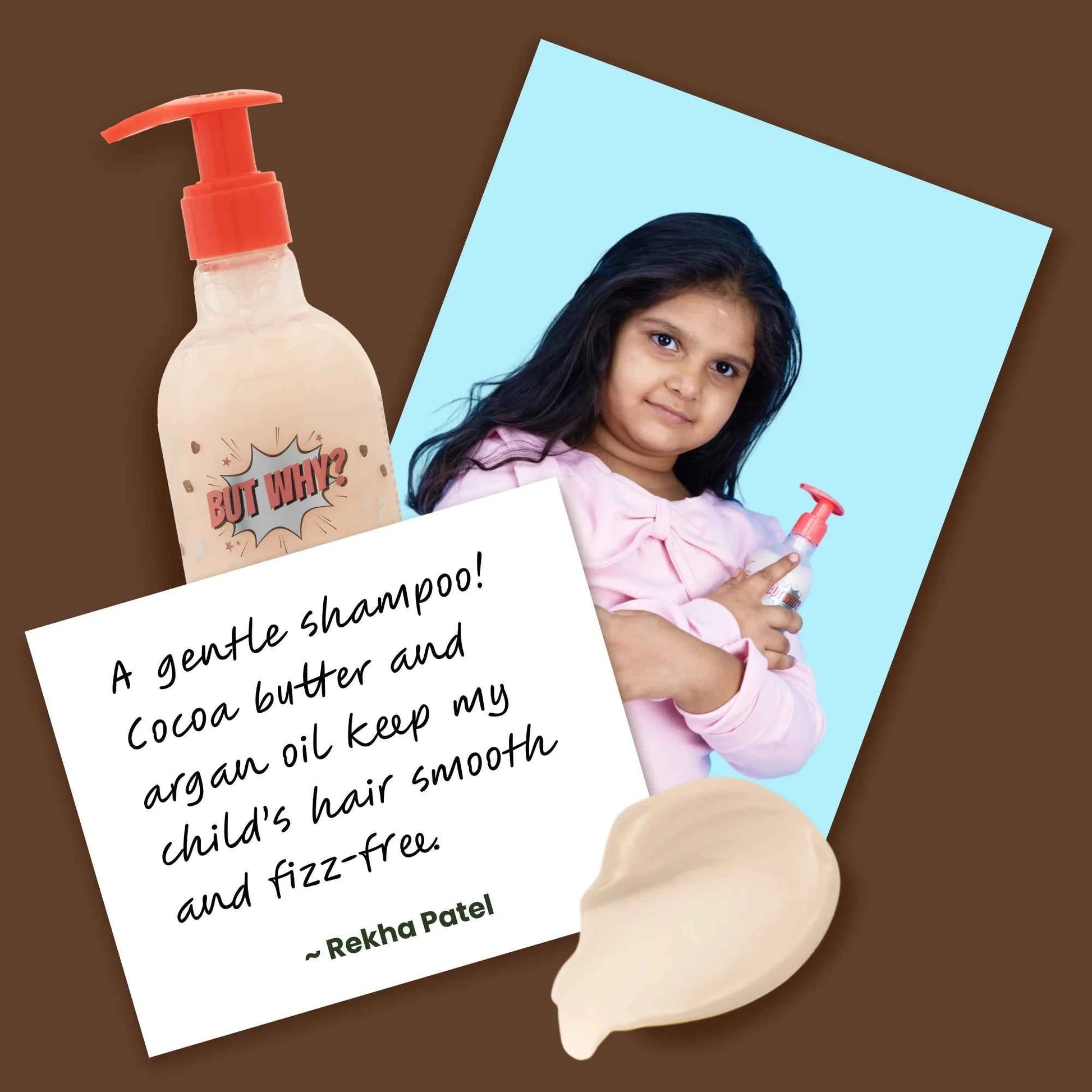 Kids CocoKick Hair Detangling Shampoo with Moringa & Argan Oil