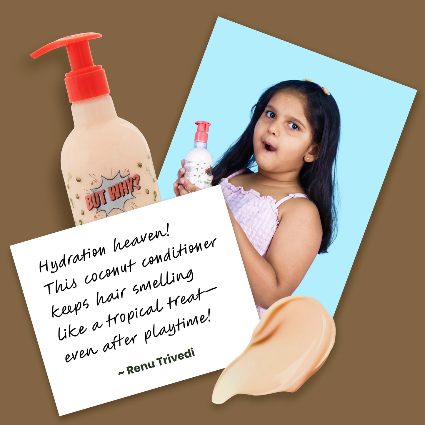 Coconut Wave Lit Locks Conditioner with Dandruff Control