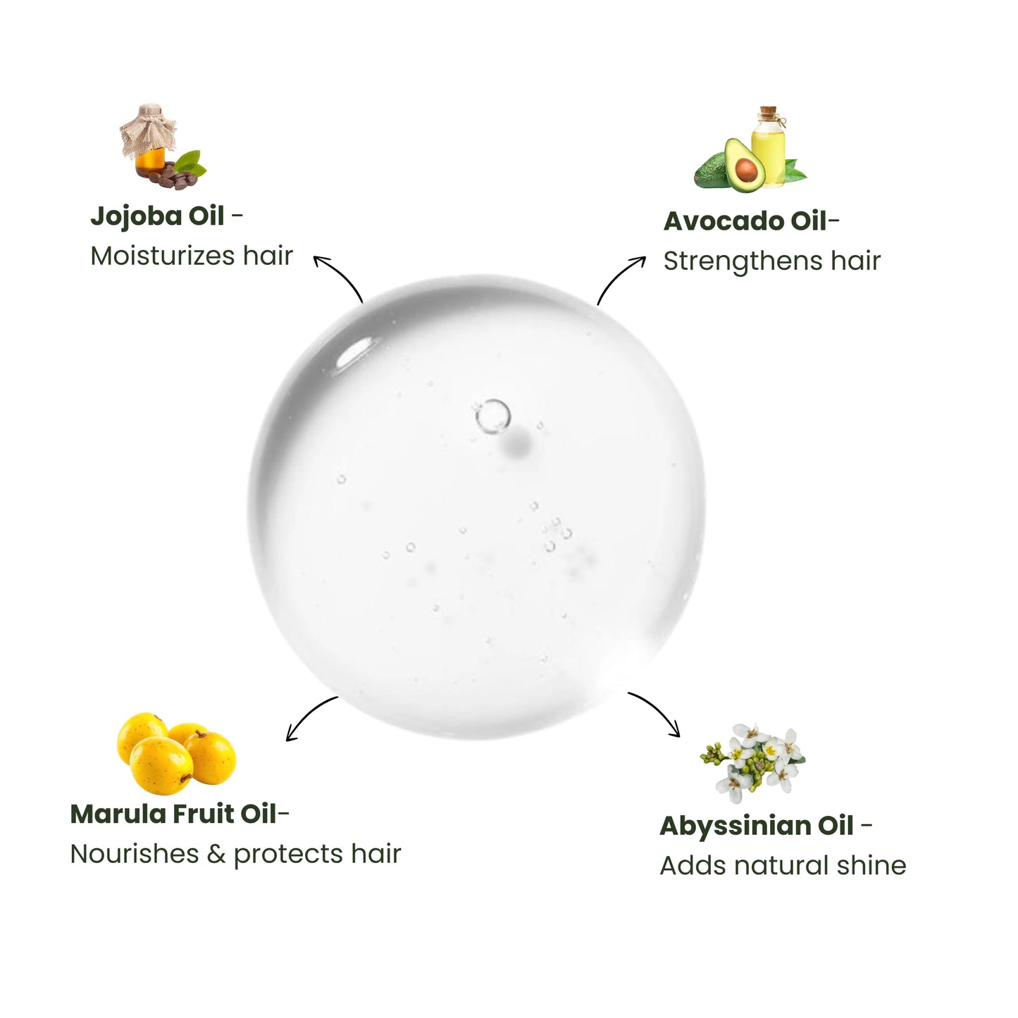 Kids Hair Serum made with Natural Ingredients for Smooth & Silky Hair