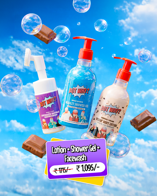 All-Round Summer Care (Facewash + Shower Gel + Lotion)