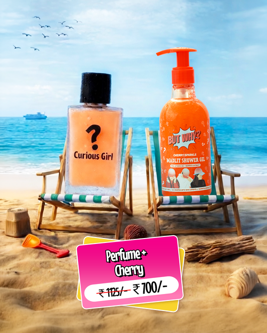 Mother's Fav Combo - Girls Perfume + Cherry Sparkle Shower Gel