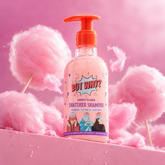 Kids Candy Floss Dandruff Control Shampoo with Fenugreek extract and Tea Tree Oil