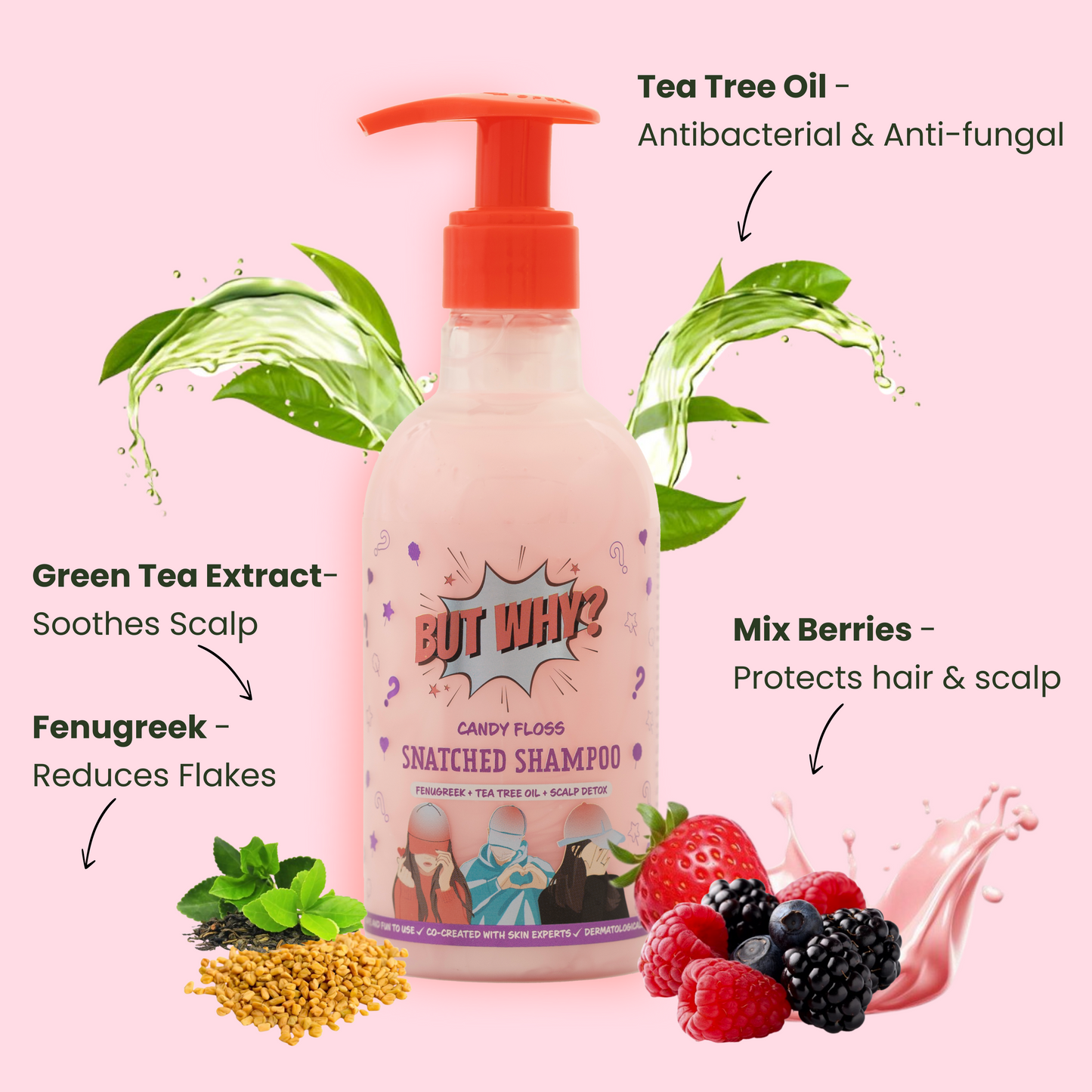 Girl’s 3-in-1 Hair Care Power Pack (Shampoo + Conditioner + Serum) - ButWhy?