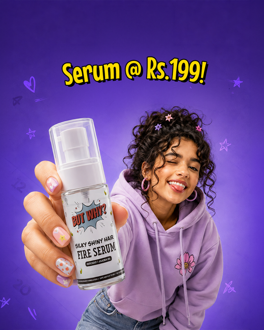 Kids Hair Serum made with Natural Ingredients for Smooth & Silky Hair