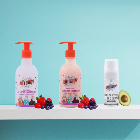 Girl’s 3-in-1 Hair Care Power Pack (Shampoo + Conditioner + Serum)
