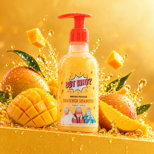 Kids Mango Mousse Hair‑Smoothening Shampoo
