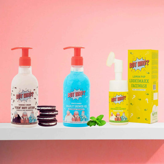 Kids Fun & Frolic Trio (Facewash + Shower Gel + Lotion)