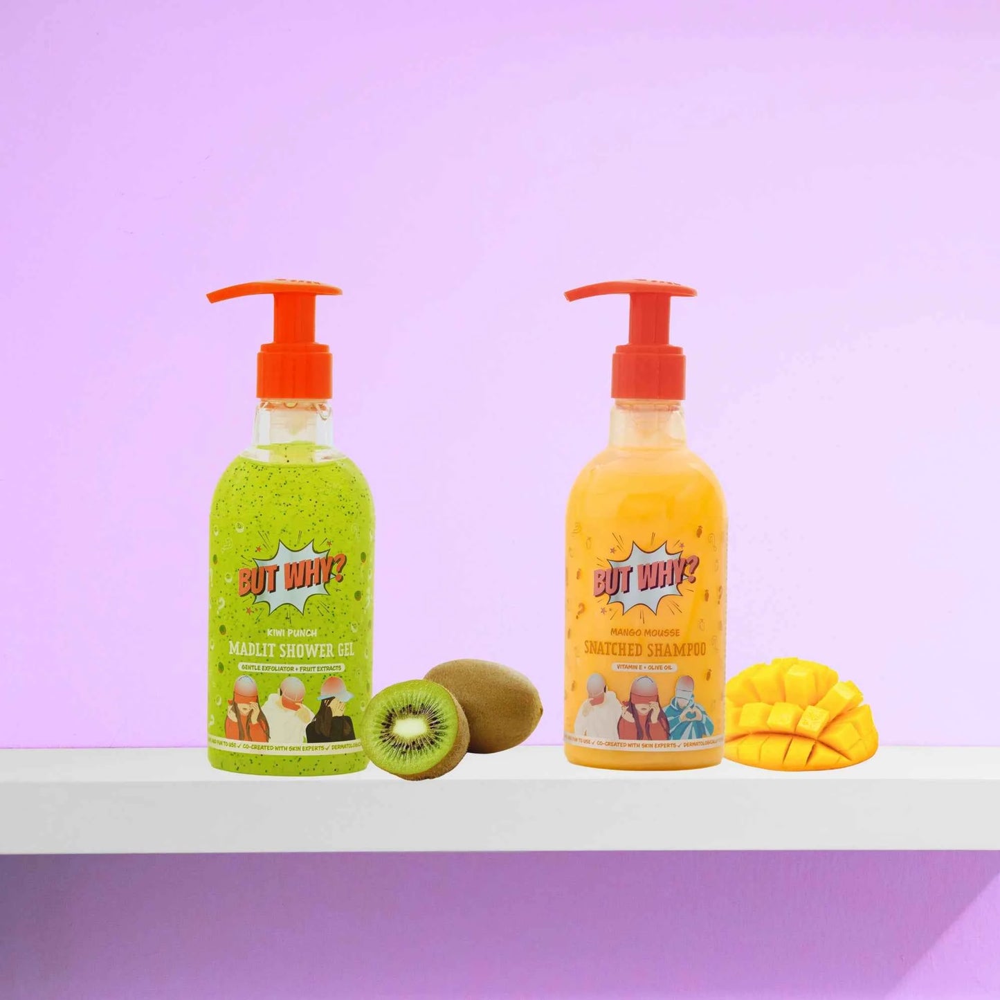 Kids Fruity 2-in-1 Bath Combo (Shower Gel+Shampoo)