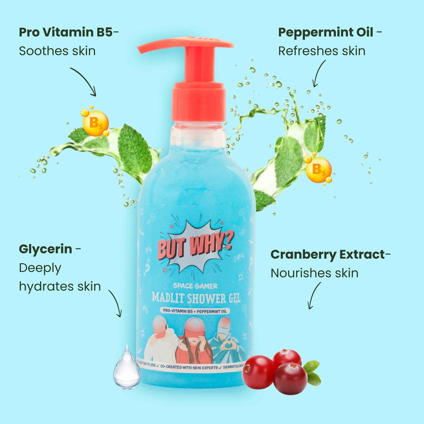 Kids Fun & Frolic Trio (Facewash + Shower Gel + Lotion)