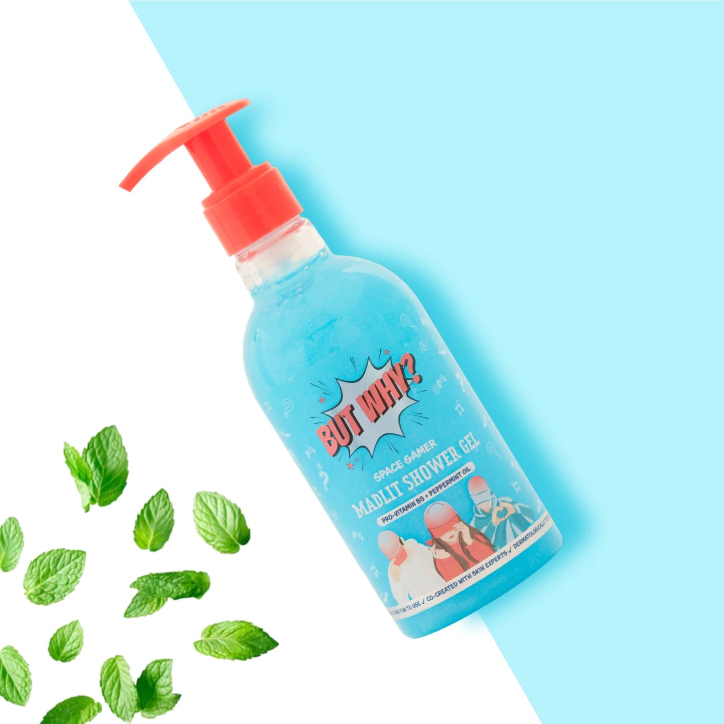 Space Gamer Madlit Shower Gel